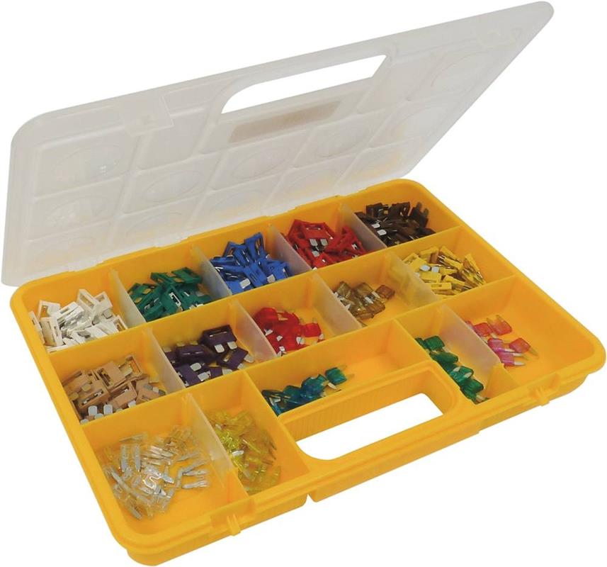 Fusible enfichable standard + mini - Coffret de 311 pièces - SODELEC 16546